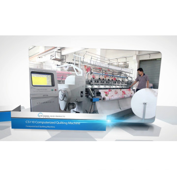 CS110 Multi Agulha Industrial Consolador Manufacturing máquina de costura Quilting